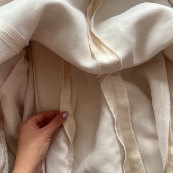 AMAZING SPRING Maggie Sottero Wedding Gown Ivory Strapless dress vintage beaded - Picture 13 of 13